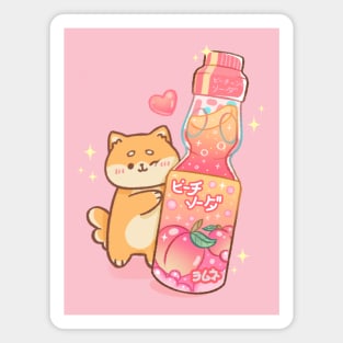 Peach Flavored Ramune Magnet